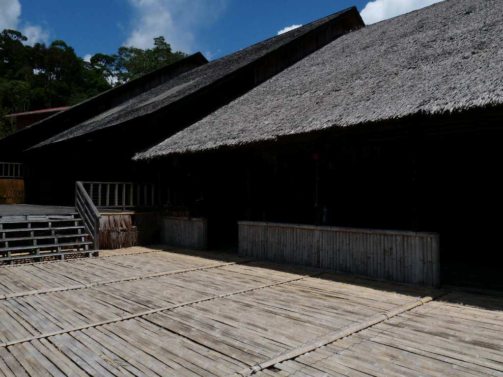 274.Bo - Santubong - Sarawak Cultural Village - Rumah Bidayuh Longhoude