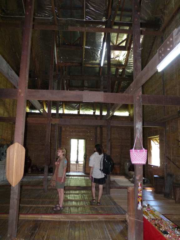 275.Bo - Santubong - Sarawak Cultural Village - Rumah Bidayuh Longhoude