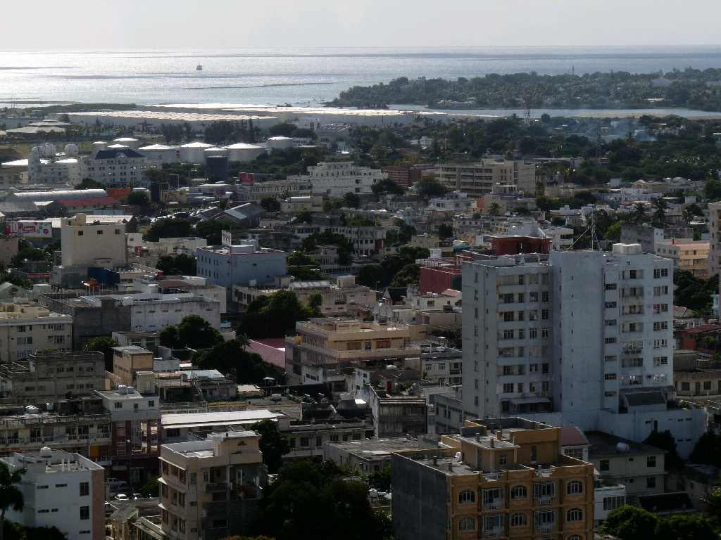 14a.Port Louis - výhled z Fort Adelaide